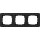 Gira Abdeckrahmen 0213153 3f E1 Schwarz matt