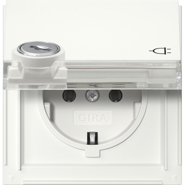 Gira Steckdose SCHUKO 446766 KD Schloss sortiert+BSF TX44 rws