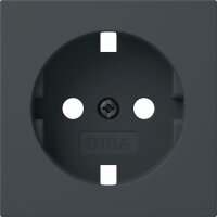 Gira Abdeckung 492028 SCHUKO-SDO Sys55 anthr