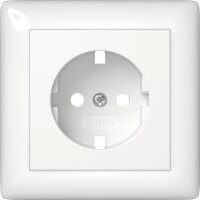 Gira Abdeckung 492903 SCHUKO-SDO Vollpl.Sys55 rws