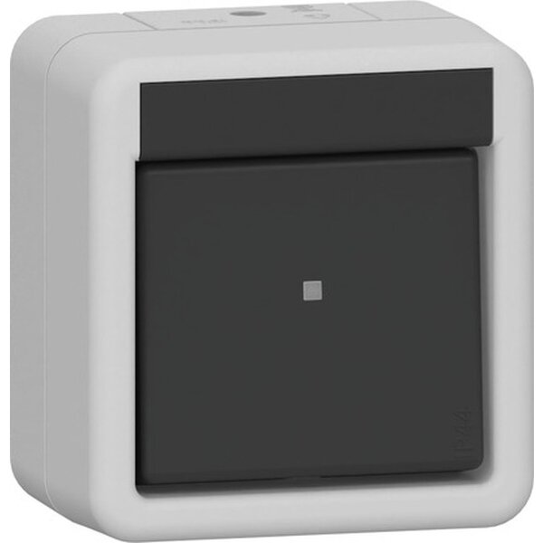 Gira Wippschalter 310730 Kreuz WG AP gr
