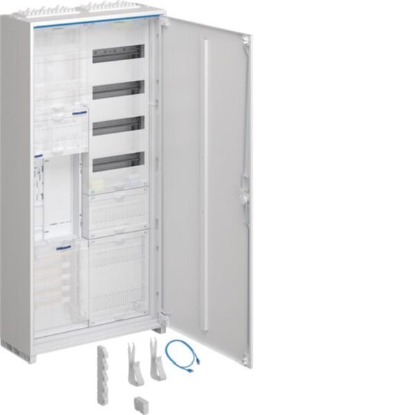 Hager Komplettschrank ZB32SEQ16 1ZP eHZ APZ VT5 H:1100mm 2-f.