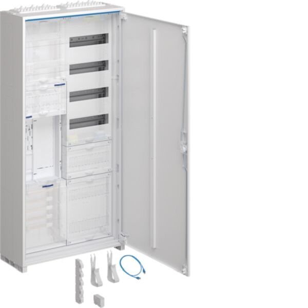 Hager Komplettschrank ZB32ET216W1 1ZP BKE-I APZ VT5 H:1100mm 2