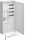 Hager Komplettschrank ZB321X16 1ZP 3P. H:1100mm 2-f.