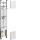 Hager Komplettfeld ZH52P1K 1Z/SDE 1350mm 1feldrig