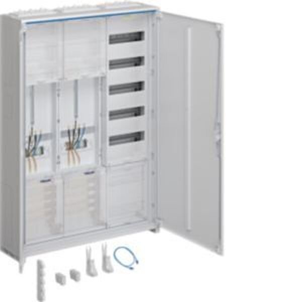 Hager Komplettschrank ZB332P25 2ZP/VT-5/APZ 1100x800x205mm 3f.