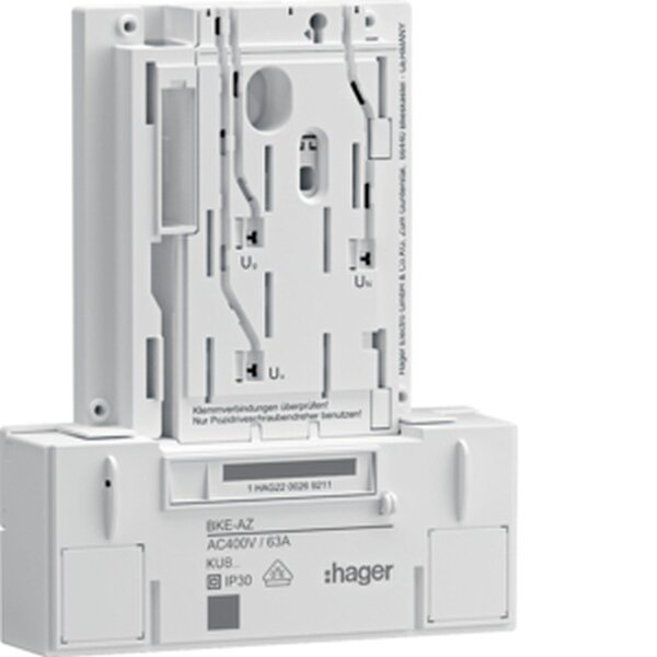 Hager BKE-Adapter KU83LHE BKE-A 3-phas. Basis VPE 1Stk