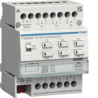 Hager Heizungsaktor 6fach KNX Secure mit Regler für...