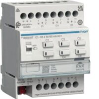 Hager Heizungsaktor 6fach KNX Secure für 24/230V