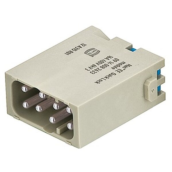 Harting Stiftkontakt 09140082633 Han EE Quick-Lock