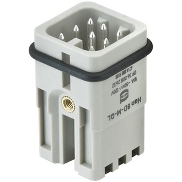 Harting Stiftkontakt 09360082632 Han 8D-M Quick L. 0,3-1,5qmm