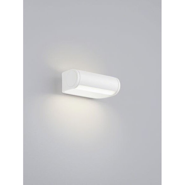 Helestra LED-Wandleuchte LB24 LUZ 9W 850lm 2700K dimmbar mattweiß