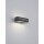 Helestra LED-Wandleuchte LB24 LUZ 9W 850lm 2700K dimmbar mattschwarz