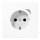 Jung Steckdose SCHUKO BTLS1521SWW HOME