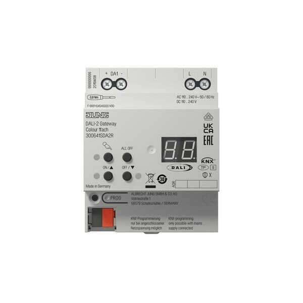Jung DALI-Gateway 300641SDA2R KNX Colour 1fach