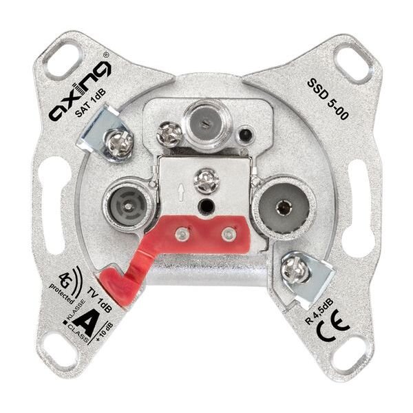 Jung Einzeldose SSD5-00 3-Loch Univ.SAT BK