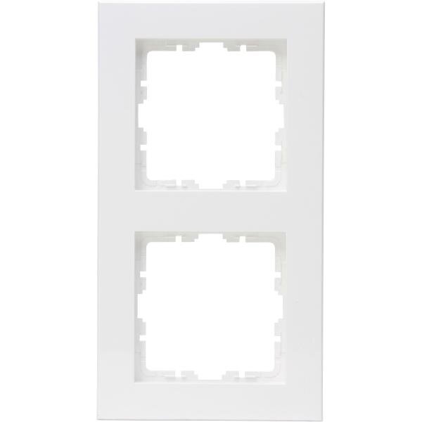 Kopp Abdeckrahmen HK07 PURE 2-fach reinweiß