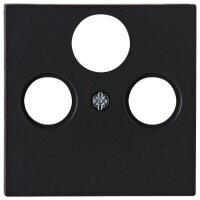 Kopp Antennenabdeckung HK07 TV/RF/SAT schwarz matt