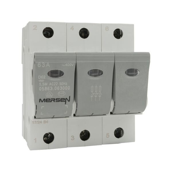 Mersen D0-LINOCUR Lasttrennschalter 5863.063 63A 400V 3polig