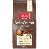 Melitta Kaffeebohnen BellaCrema Espresso 1000g