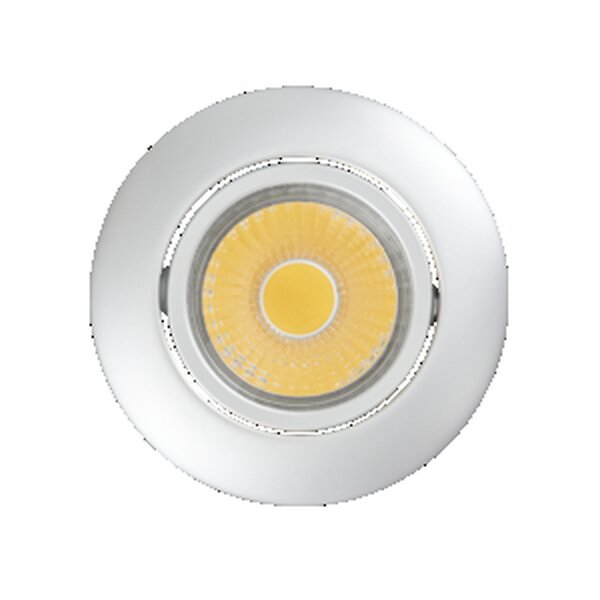 nobile LED-Deckeneinbaustrahler LB24 A 5068 T Flat chrom-matt 8W 930 38°