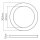 nobile LED-Einbauleuchte LB24 Multi Panel 300R IP44 ws 24W SCCT n.dim