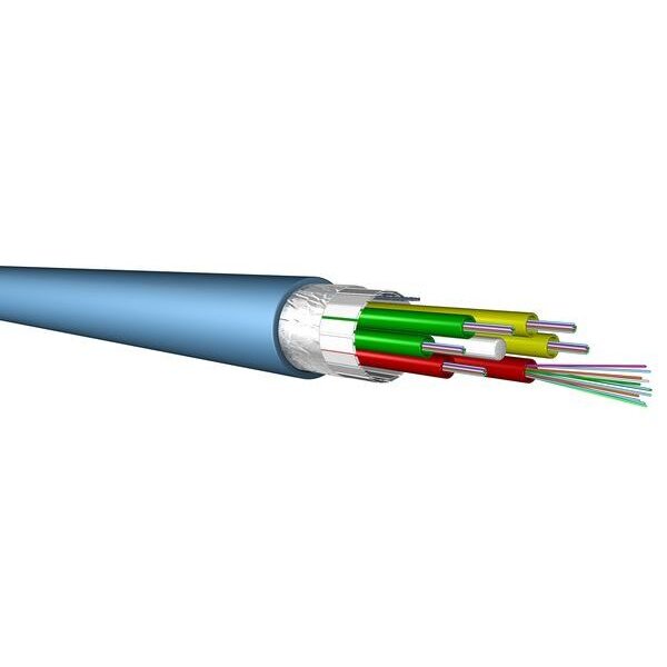 Draka LWL-Universalkabel Nagetiers. Eca UCFibre U-DQ(ZN)BH 4x12E9 OS2 5.0kN
