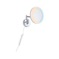 Paulmann LED-Gelenk-Wandspiegel LB24 MASUA 2700-6500K...