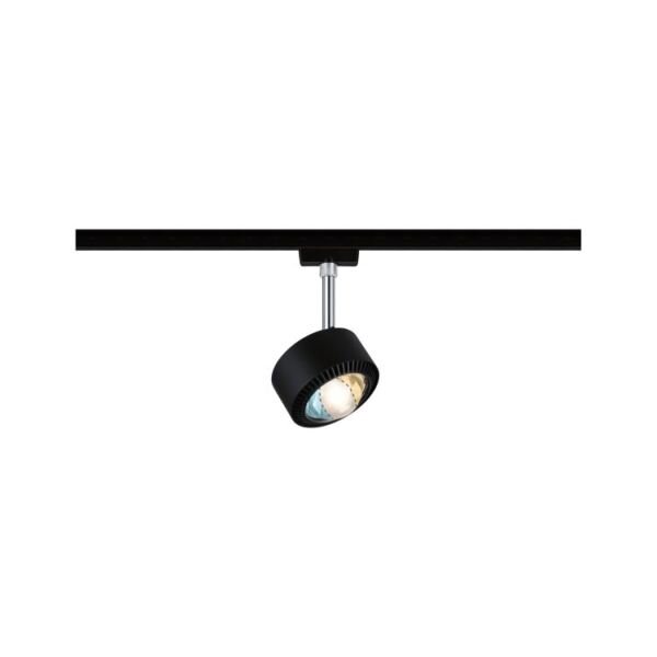 Paulmann LED-Stromschienenstrahler LB24 ALDAN 1PH 8W 720lm 6500K schwarz matt