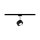 Paulmann LED-Stromschienenstrahler LB24 ALDAN 1PH 8W 720lm 6500K schwarz matt
