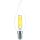 Philips LED-Leuchtmittel MAS LEDCandleDT3.4-40W E14927 BA35CL G