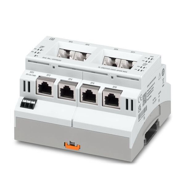 Phoenix Switch Industrial Ethernet FL SWITCH 1104-4POE REG
