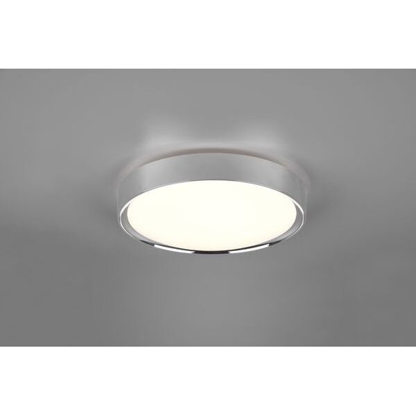 Trio LED-Deckenleuchte LB24 CLARIMO chrom 18W 1850lm 3000K IP44