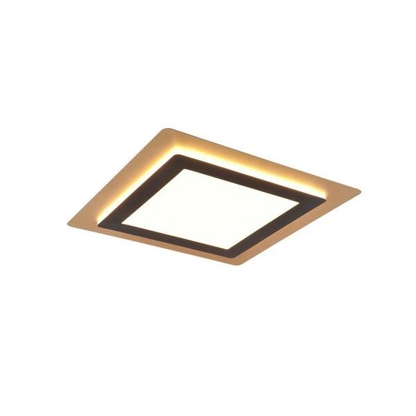 Trio LED-Deckenleuchte LB24 Morgan schwarz-gold