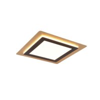 Trio LED-Deckenleuchte LB24 Morgan schwarz-gold