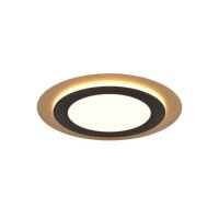 Trio LED-Deckenleuchte LB24 Morgan schwarz-gold