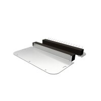 Rittal Metall-Flanschplatte f. AX elastischem Klemmprofil...