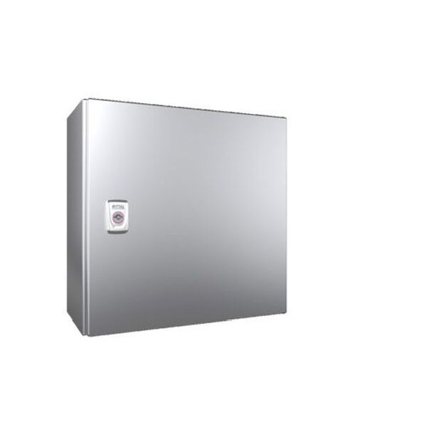 Rittal Kompakt-Schaltschrank AX Edelstahl 1.4301 1türig 380x380x210mm