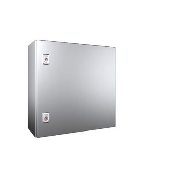 Rittal Kompakt-Schaltschrank AX Edelstahl 1.4301 1türig 500x500x210mm