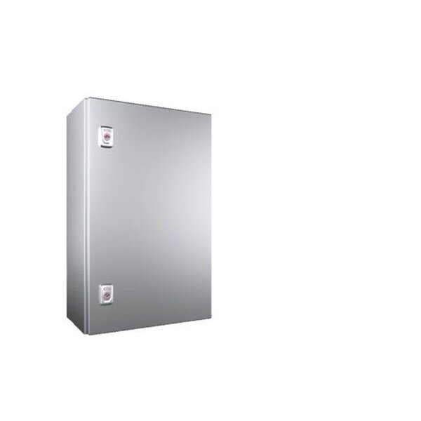Rittal Kompakt-Schaltschrank AX Edelstahl 1.4301 1türig 380x600x210mm
