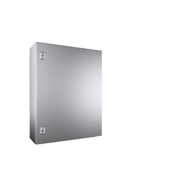 Rittal Kompakt-Schaltschrank AX Edelstahl 1.4301 1türig 600x760x210mm