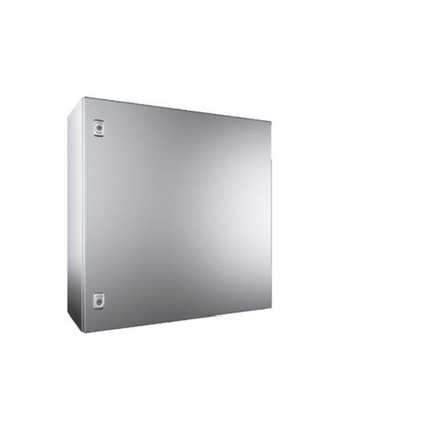 Rittal Kompakt-Schaltschrank AX Edelstahl 1.4301 1türig 760x760x300mm