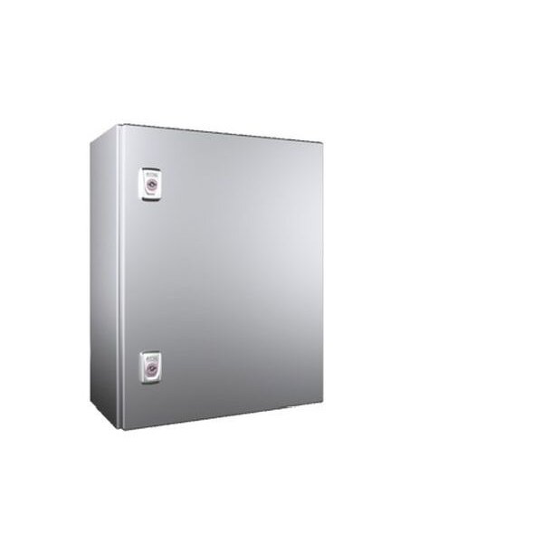 Rittal Kompakt-Schaltschrank AX Edelstahl 1.4301 1türig 400x500x210mm