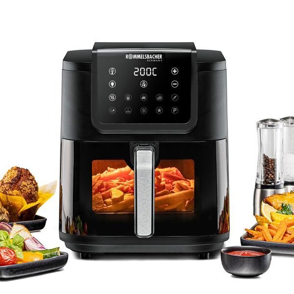 Rommelsbacher Heißluft-Fritteuse ABAKUS FRH 1700 XXL