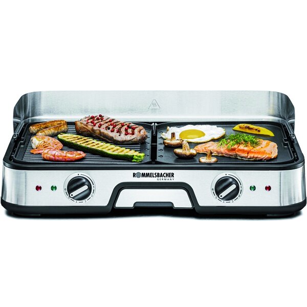 Rommelsbacher Tischgrill BBQ 2025 2000 W sw/Ed
