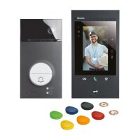 Bticino Video-Sprechanlagen-Set FlexONE Video LINEA3000 +...