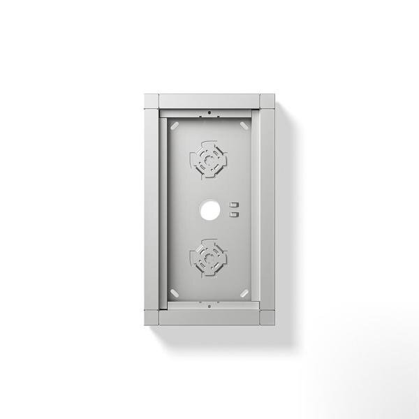 Siedle Aufputzgehäuse GA 612-2/1-01 SM silber-metallic