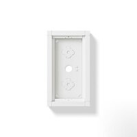 Siedle Aufputzgehäuse GA 612-2/1-01 W weiß