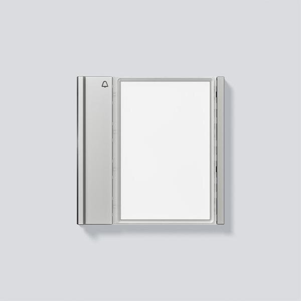 Siedle Ruftaste TM 700-1-0 SM für Vario silber-metallic