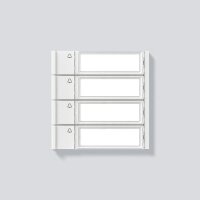 Siedle Ruftaste TM 700-4-0 W weiß